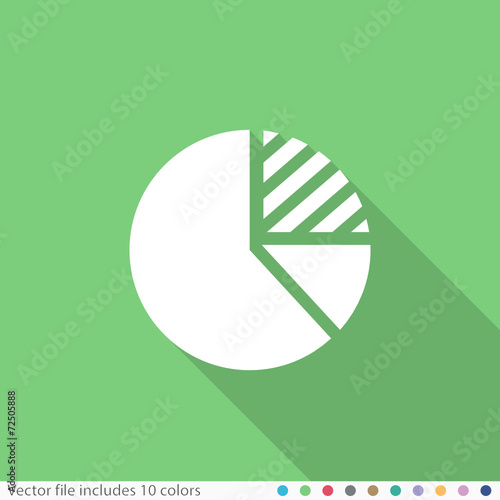 Flat Long Shadow Icon