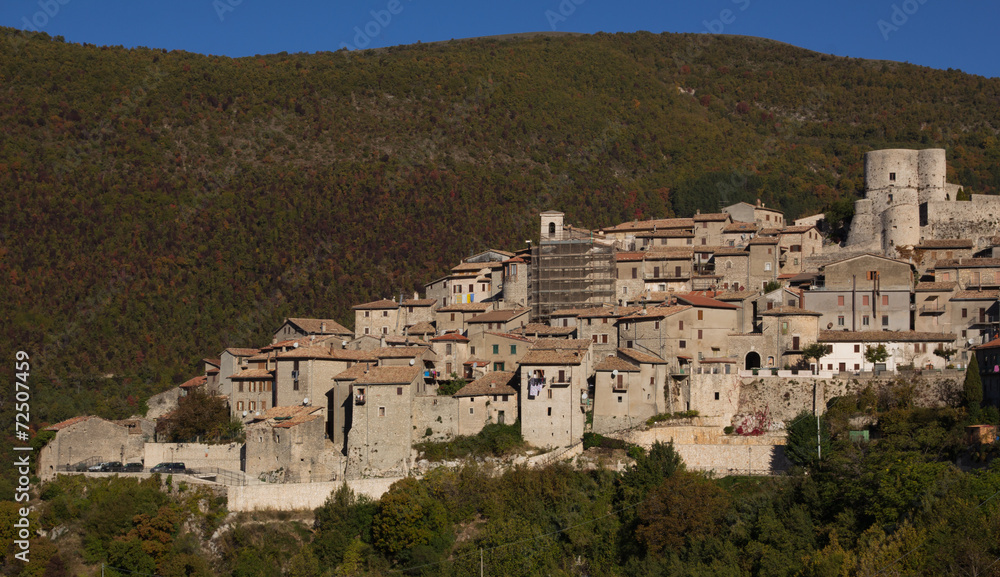 Polino, piccolo borgo medievale in umbria