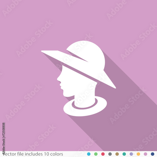 Flat Long Shadow Icon