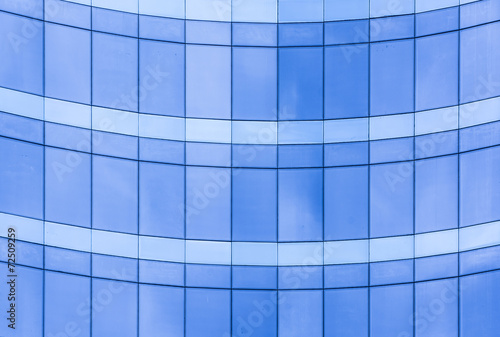 Blue Building Windows Background