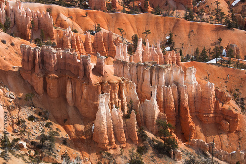 Sandy hoodoos of Bryce Canyon, Utah, USA