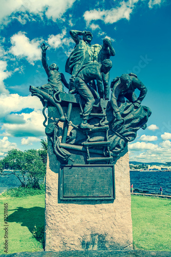 Photography Statue in Oslo, Norway