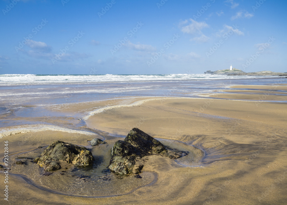 Fototapeta premium Godrevy Lighthouse - 4