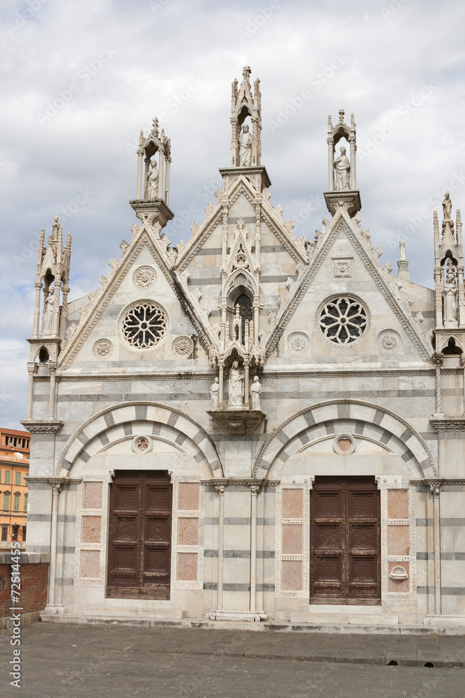 Santa Maria della Spina church in Pisa, Italy. Santa Maria della Spina church in Pisa, Italy.
