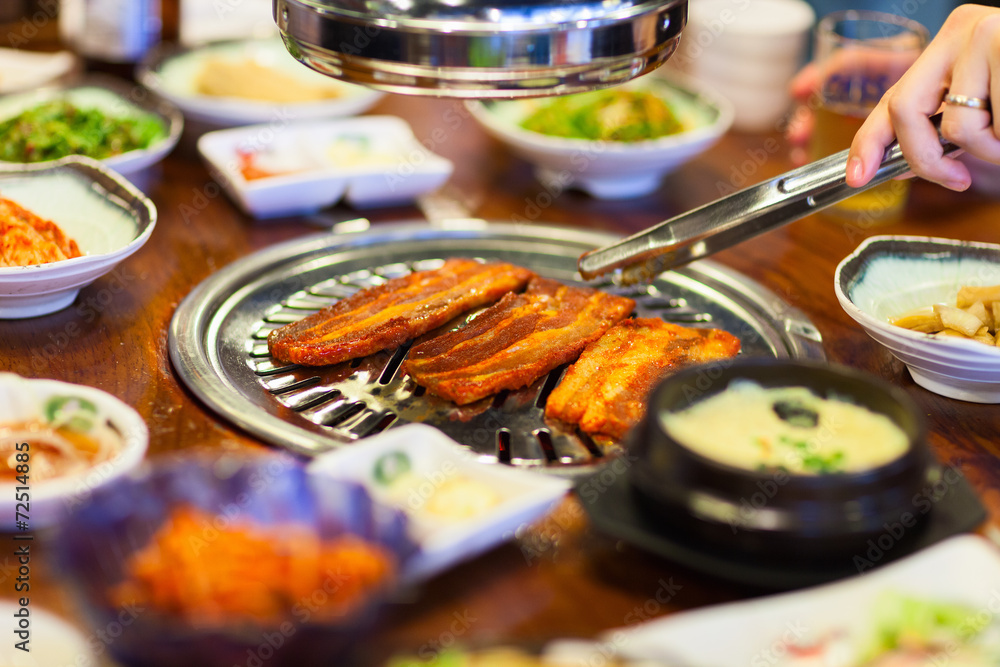 Korean barbecue Stock Photo | Adobe Stock