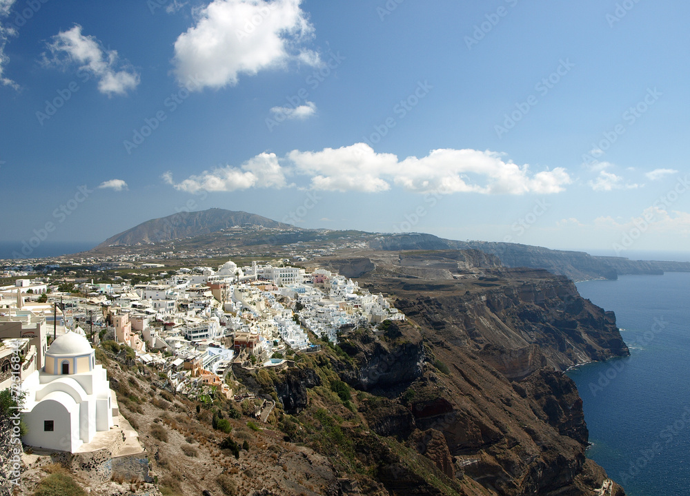 View of Santorini Caledra, Greece