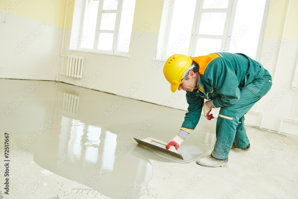 flooring works with self-levelling mortar flooring works with self-levelling mortar