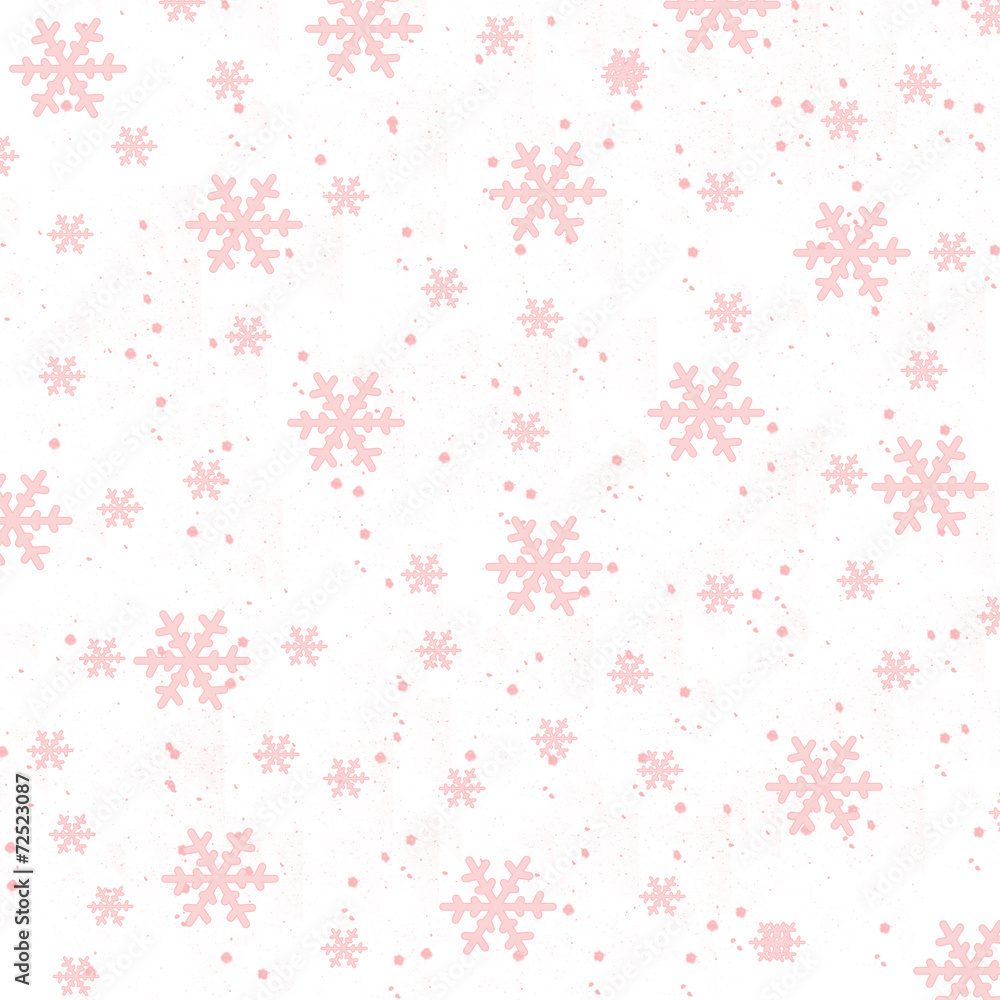 Red snowy background