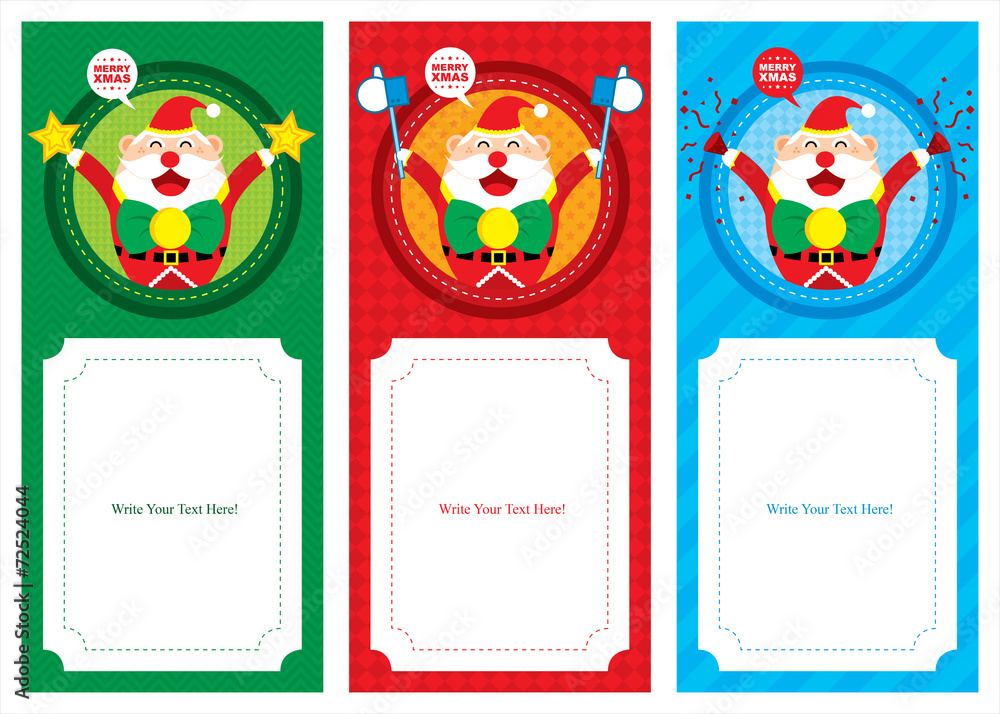 Christmas Banner Santa Claus