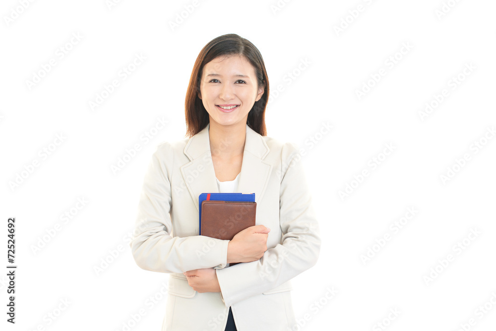 笑顔の女性 笑顔の女性