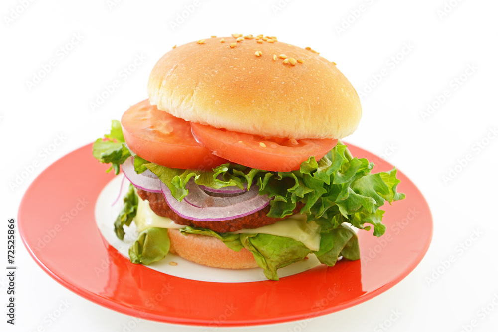 美味しそうなハンバーガー 美味しそうなハンバーガー