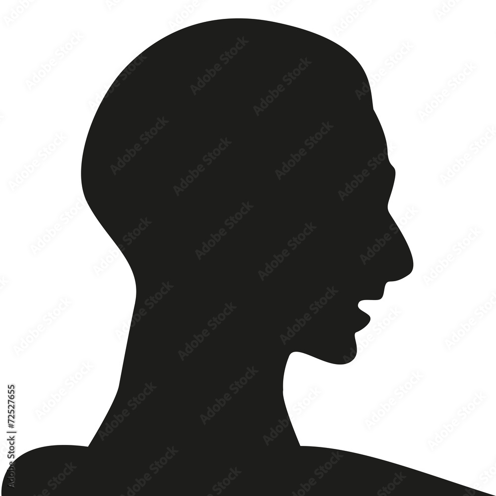 the head of person vector design the head of person vector design