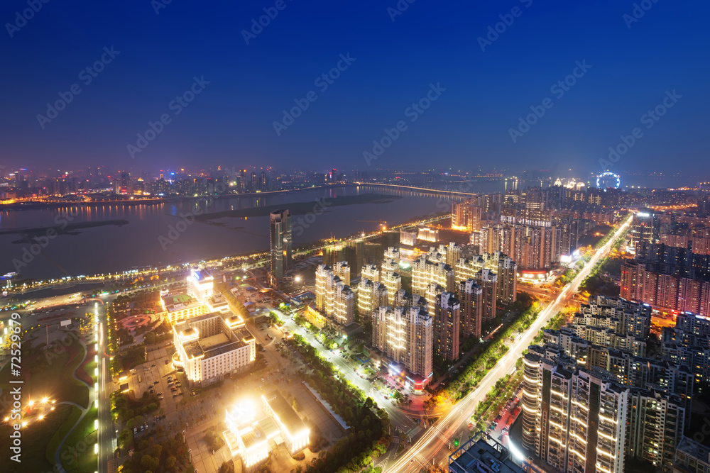 Obraz premium City Scape of the nanchang china