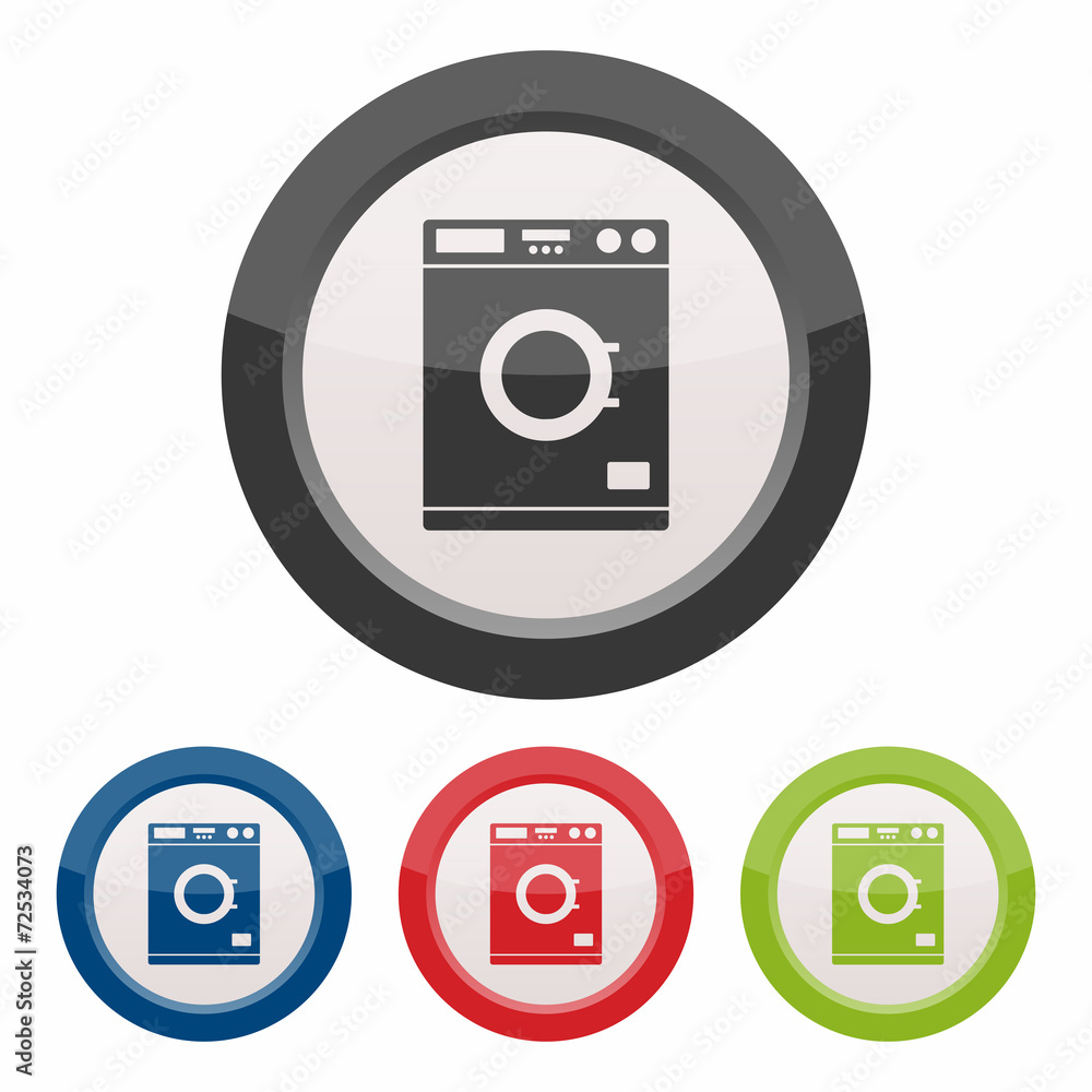 Washing machine icon Washing machine icon