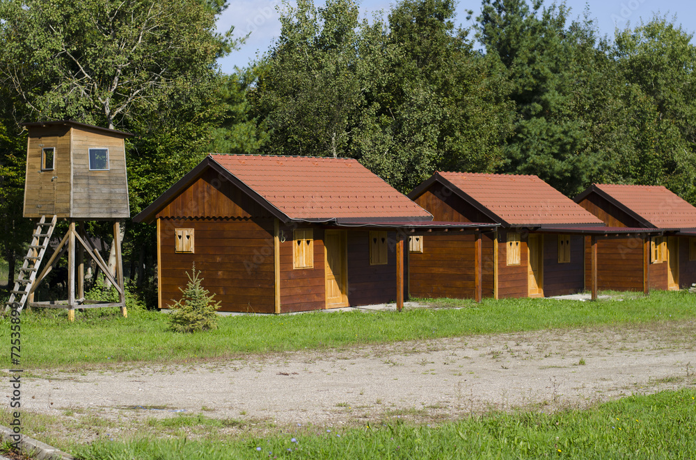 Fototapeta premium cabins