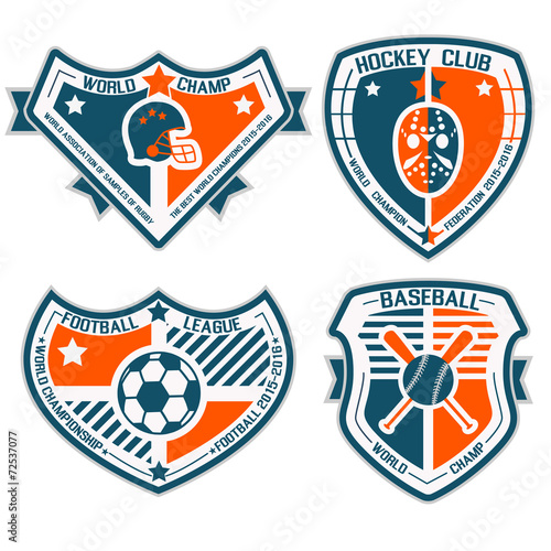 SPORT SHIELD AND EMBLEMS 2