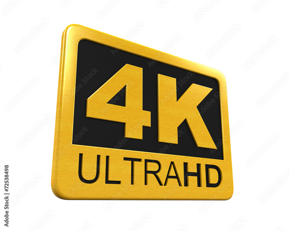 Ultra HD 4K icon Иллюстрация Stock | Adobe Stock