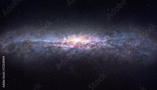 Fototapeta Naklejka Na Ścianę i Meble -  The edge of the galaxy