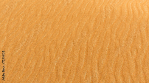 Photo of sand dune in the desert of United Arab Emirates