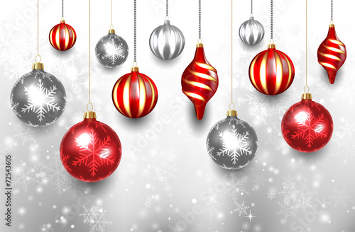 Christmas Ball Background