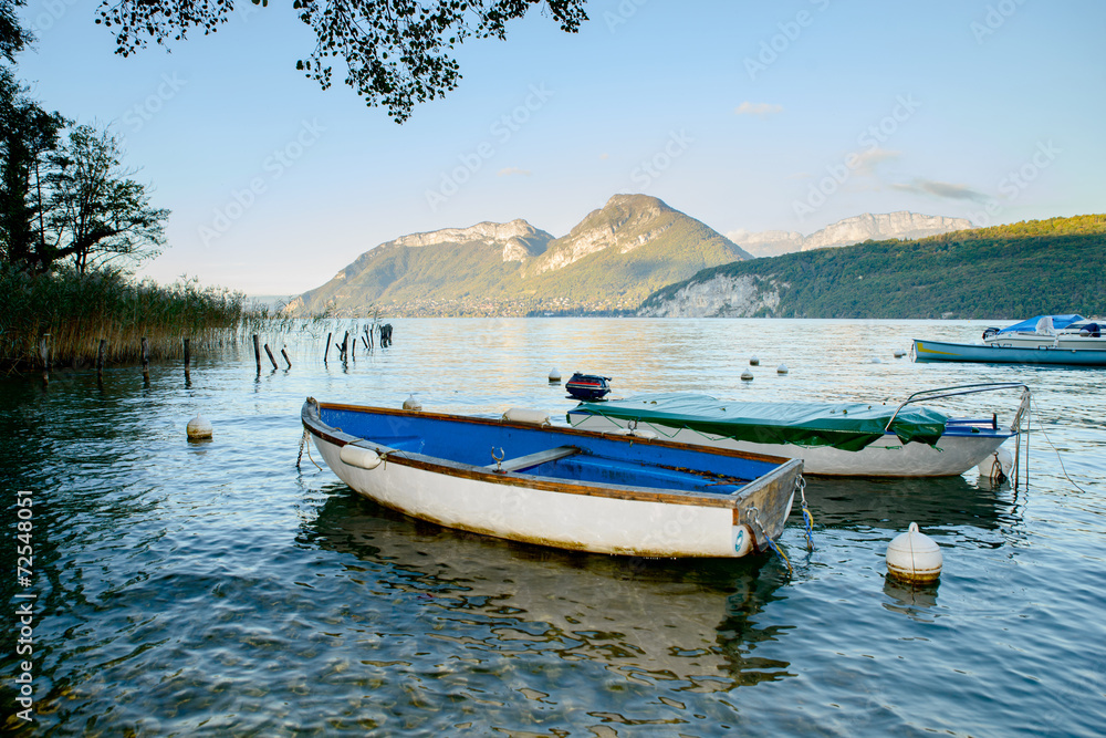 boats on Lake