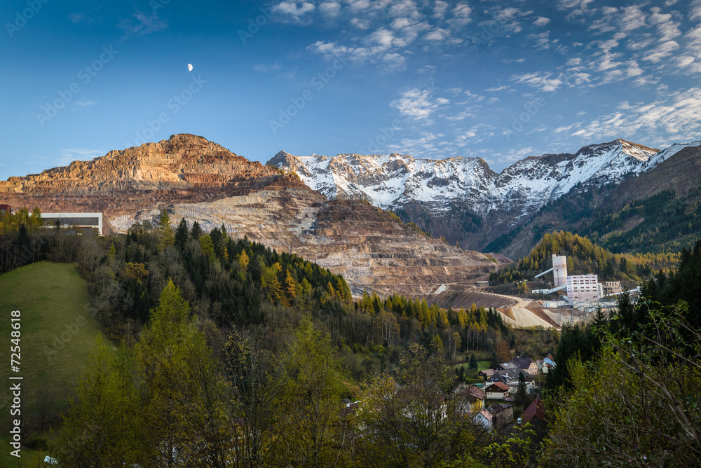 Obraz premium The Erzberg mine-Styria,Austria.