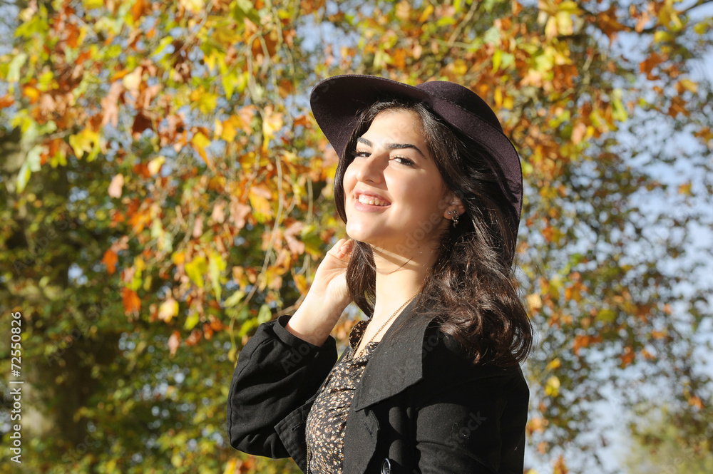 jeune femme automne jeune femme automne