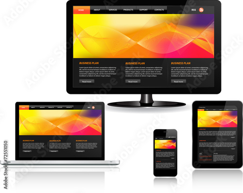 Responsive Web Template
