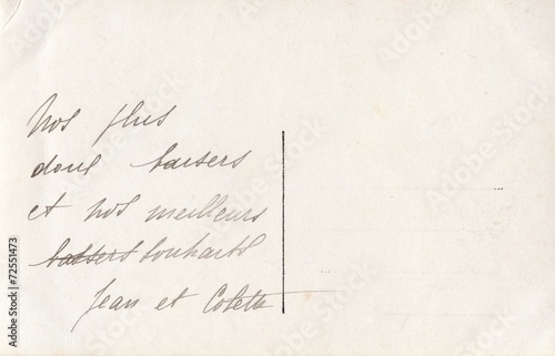 French Antique Postcard 91