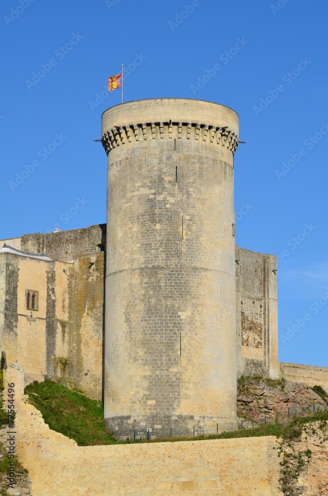 Donjon du Château Ducal de Falaise (Normandie)