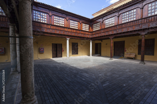 Canvas Print Stadt La Laguna auf der Insel Teneriffa