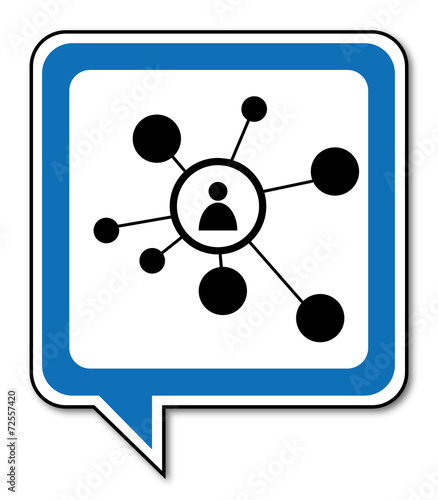 Logo réseau.