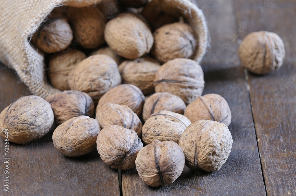 Walnuts. Walnuts.