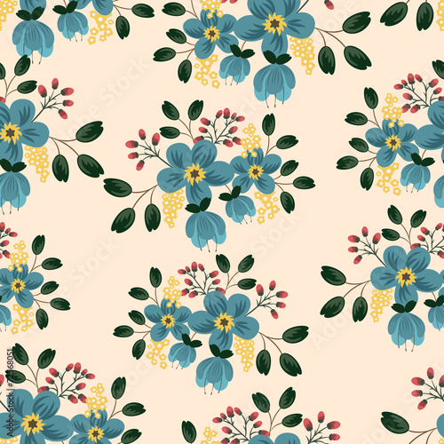 Blue flowers