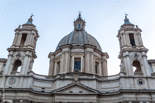 Sant'Agnese in Agone church in Rome, Italy
