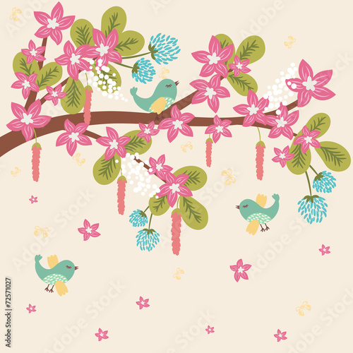 Tree in blossom