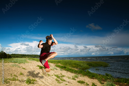 Baltic Sea in summer.