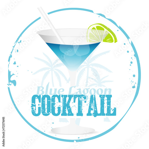 Wallpaper Mural Blue Lagoon Cocktail Torontodigital.ca