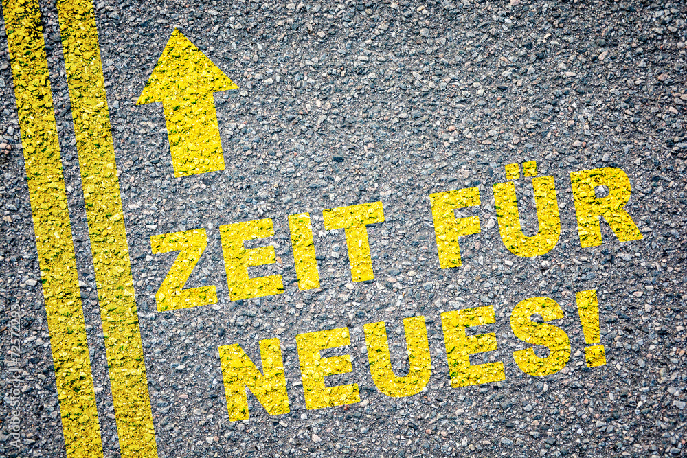 zeit für neues StockFoto Adobe Stock