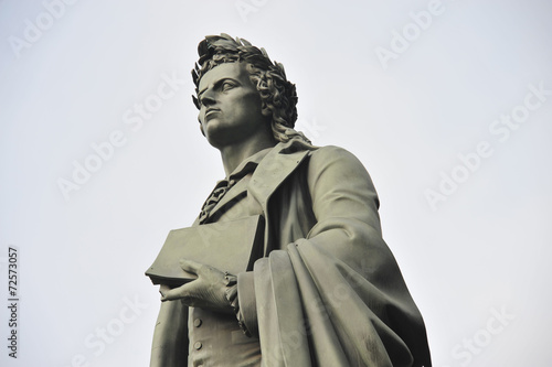 Friedrich von Schiller, Dichter, Philosoph, Denkmal, Frankfurt