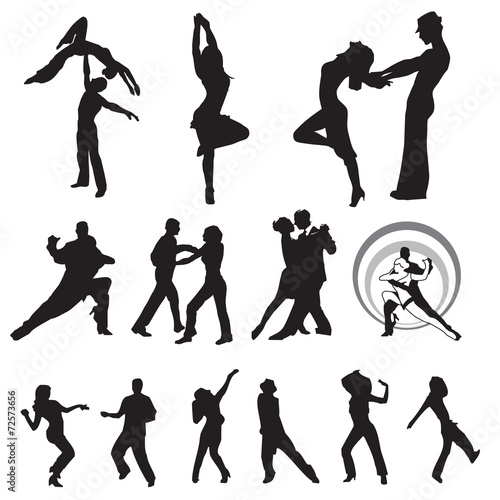 dancing people