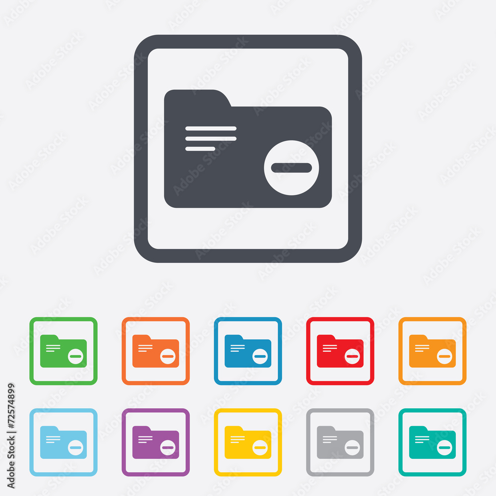 Delete document folder sign. Accounting binder. Delete document folder sign. Accounting binder.