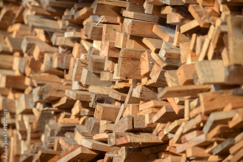 Firewood texture closeup
