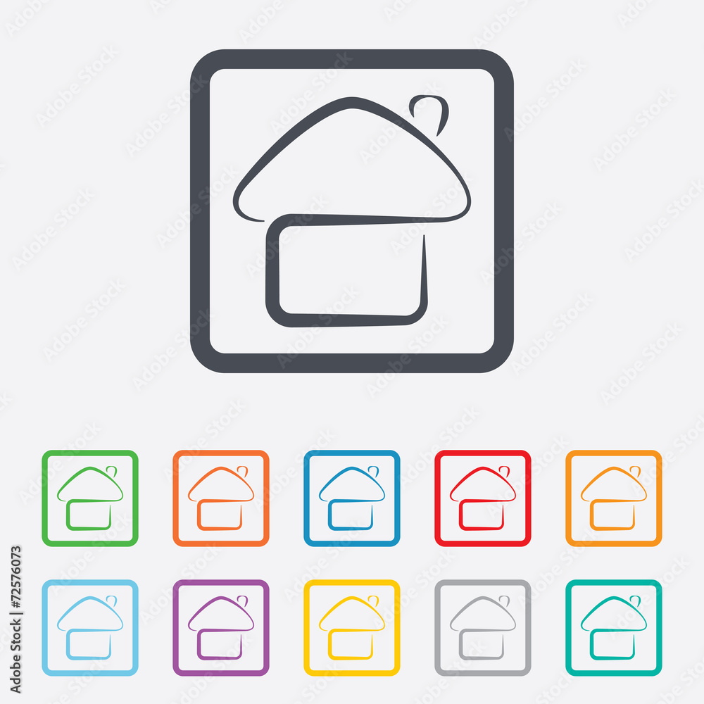 Home sign icon. Main page button. Navigation Home sign icon. Main page button. Navigation