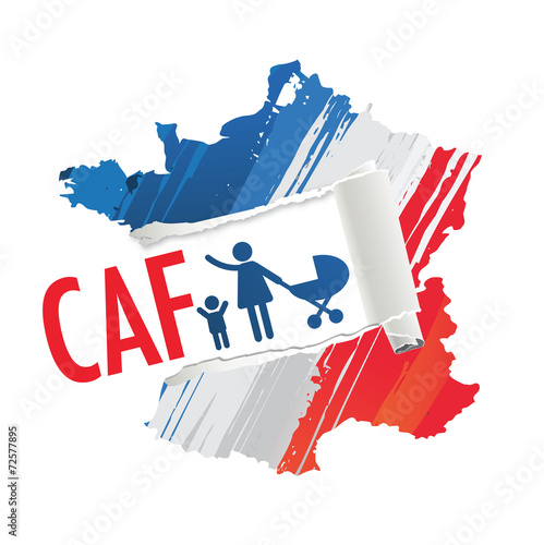 CAF - caisse d'allocations familliales photo