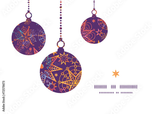 Vector textured christmas stars Christmas ornaments silhouettes