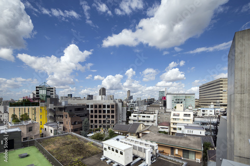 Photography suburban tokyo skyline