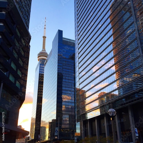 Billede på lærred Downtown Toronto