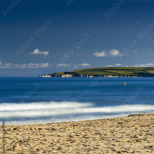 Old Harry Rocks in Dorset photo