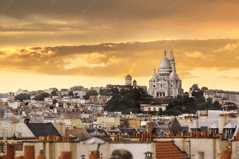 La Basilique du Sacré Cœur de Montmartre